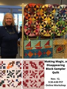 Brita Nelson, The Questioning Quilter Workshop
